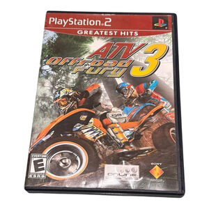 ATV Offroad Fury 3 PlayStation 2 PS2 Game Complete Greatest Hits Racing E Sony